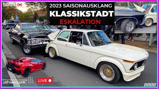 2023 Klassikstadt Frankfurt Saisonausklang | Kompletter Unfall, Burnouts & Sound - Alle Teilnehmer