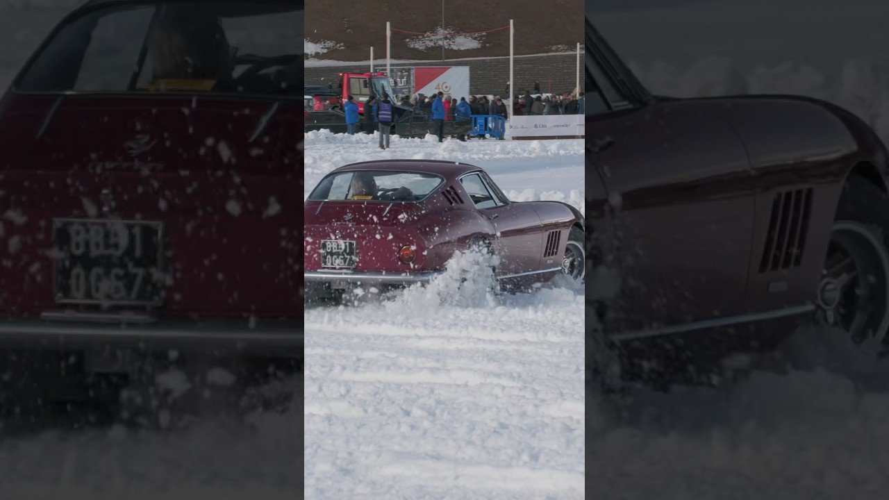 Owner of Hypercar brand Pagani spins his Ferrari 275 during The ICE 2025! 