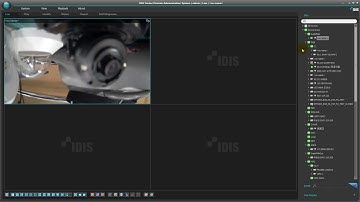 IDIS Center IP-Camera AudioFile Alarm