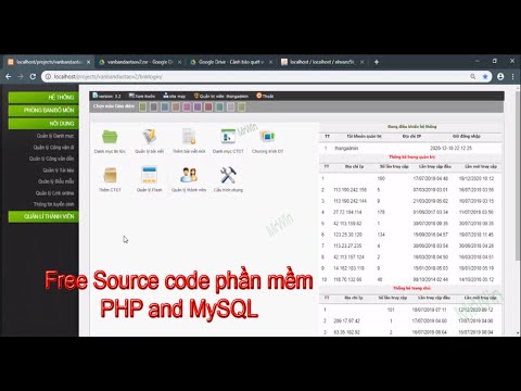 Free source code php làm đồ án, luận văn tốt nghiệp | Học PHP and MySQL