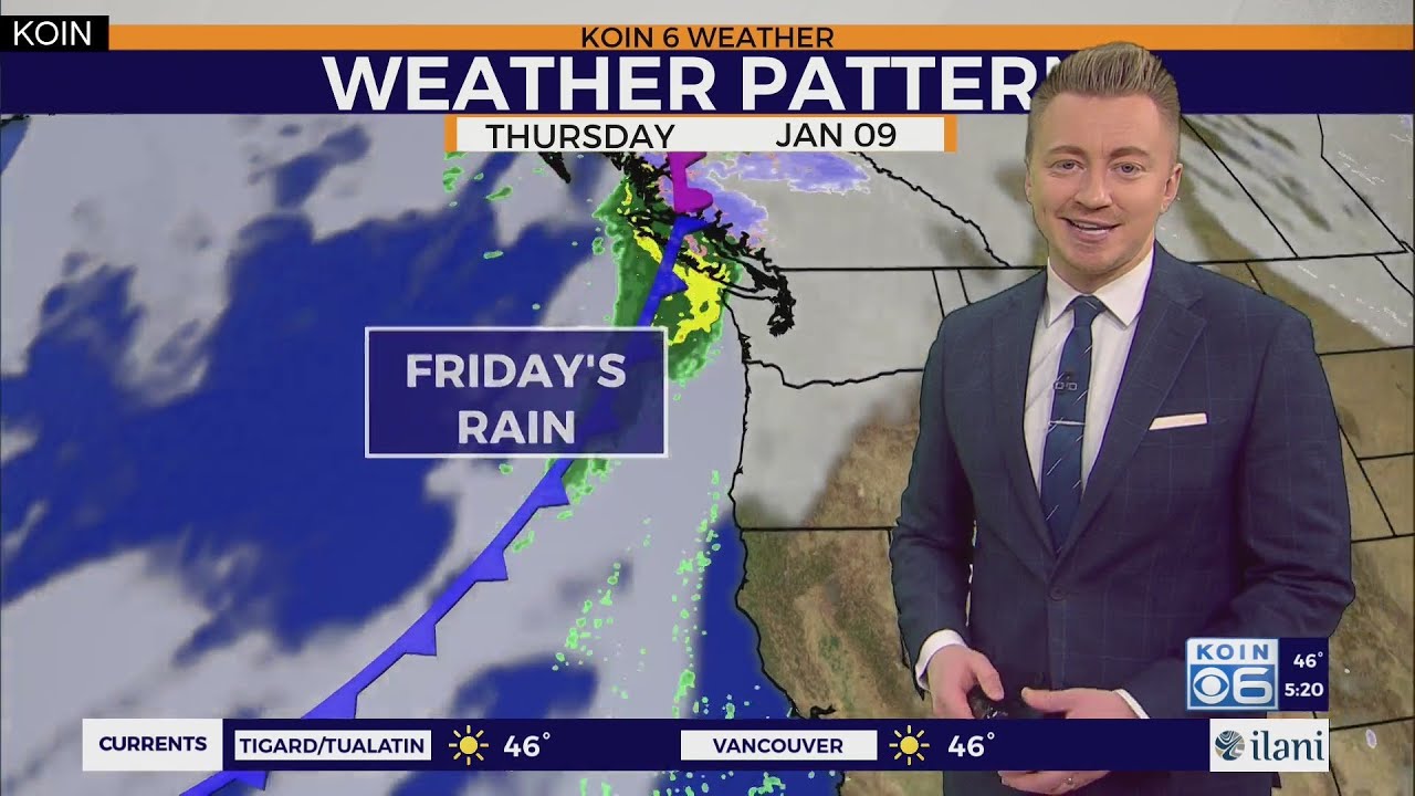 Rain on the way for the PNW - YouTube