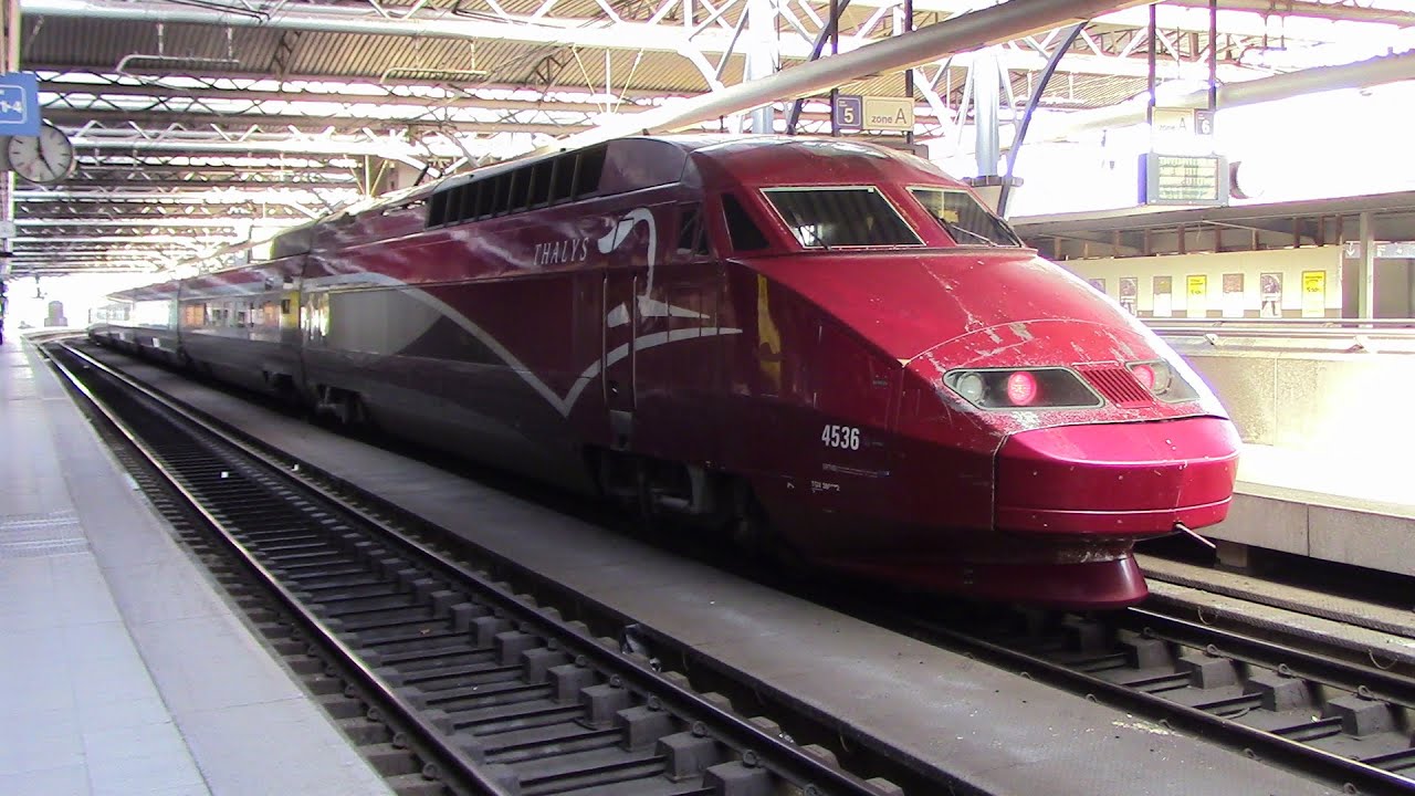 Thalys Highspeed Train departing Brussels, Midi, Belgium (June 13, 2015) YouTube Thalys Highspeed Train departing Brussels, Midi, Belgium (June 13, 2015) YouTube