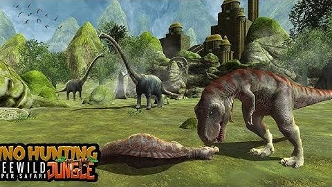 wild dinosaur hunting island android gameplay #7