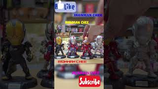 Mini Iron Man squad looking 🔥 Which one is your favorite? 👇#ironman #marvel  #minifigures #avengers