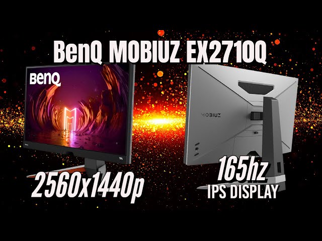 EX2710Q, MOBIUZ 1ms 27 IPS 165Hz QHD Gaming Monitor