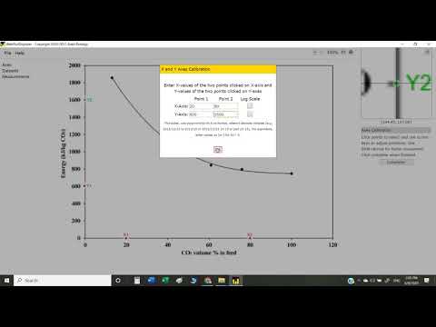 Data Extraction from image file using WebPlotDigitizer