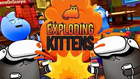 CAT-ASTROPHIC multiplayer madness | Exploding Kittens VR | Meta Quest