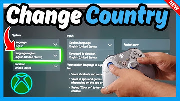 How to change region Xbox | Xbox Country Change
