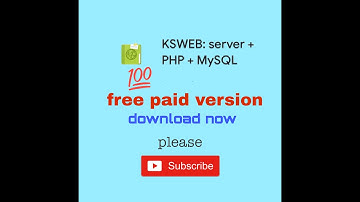 WordPress localhost, Ksweb paid version free download