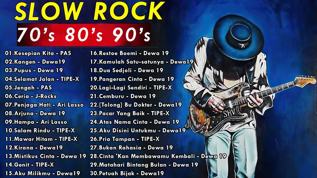 LAGU ROCK INDONESIA || PILIHAN TERBAIK || LEGEND OF ROCK INDONESIA|| Dewa 19|TIPE-X|J-Rocks|Pas Band