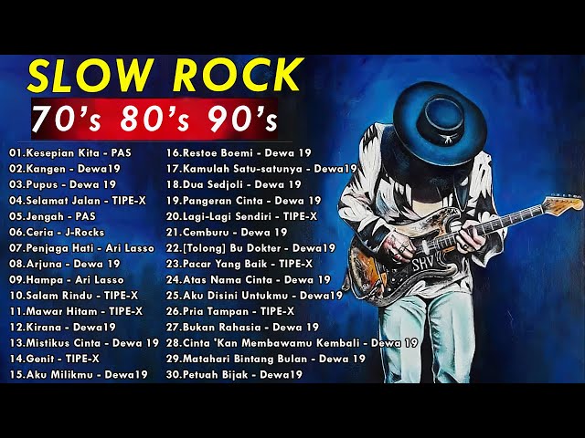 LAGU ROCK INDONESIA || PILIHAN TERBAIK || LEGEND OF ROCK INDONESIA|| Dewa 19|TIPE-X|J-Rocks|Pas Band class=