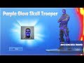 Fortnite Skull Trooper Purple Glow