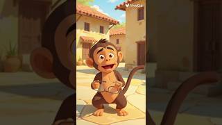 Ek bandar or dadima ki kahani#kidsentertainment #trending #ai