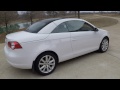 HD VIDEO 2009 VOLKSWAGEN EOS 2.0T HARD TOP CONVERTIBLE FOR SALE INFO WWW SUNSETMOTORS COM