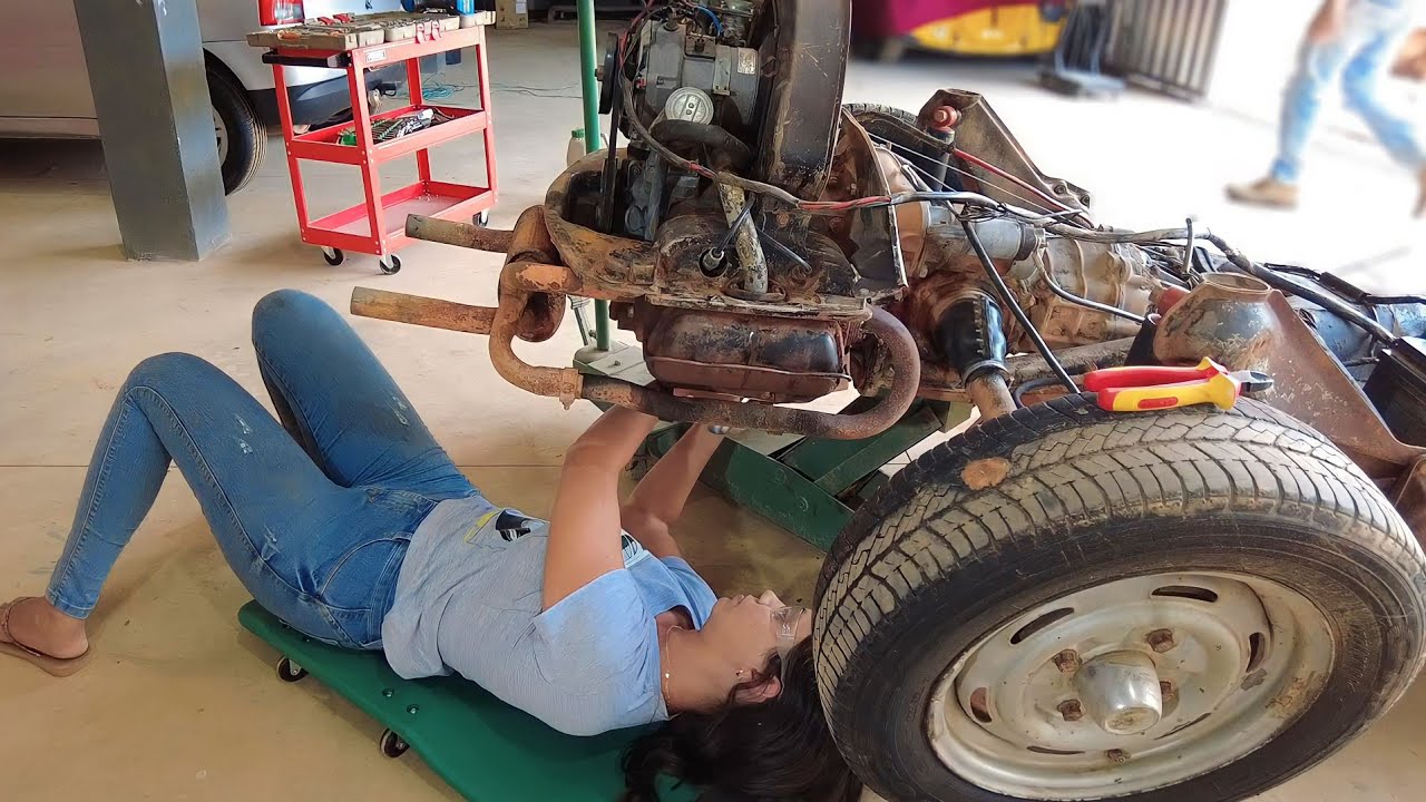 Ex dono do Fusca disse: ''só troca o óleo que para de fumar'' Será?