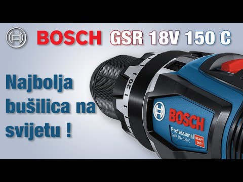 Video: Bosch bušilica je nezamjenjiv alat za popravke