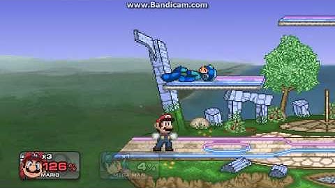 Super Smash Flash 2 - v0.9 Battle #38 Mario vs MegaMan