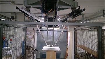 UNIBS sperimental PKM Robot in action