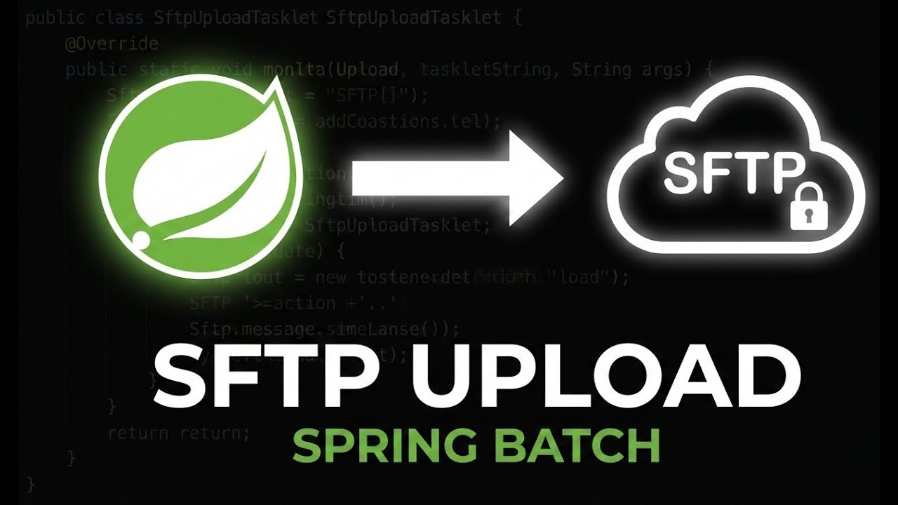 Spring Batch SFTP Upload – Send Files to SFTP with Spring Boot 3