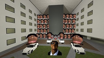 POV TOO MANY AUUGHH VS ONE OBUNGA FUN!  #gmod #nextbots