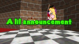 A lil announcement...