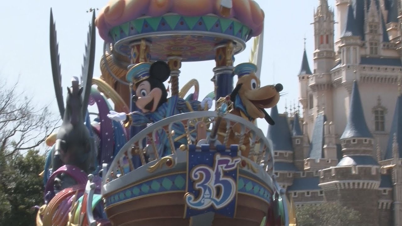 開園35年 新パレード公開 Tdl 5年ぶり刷新 Youtube