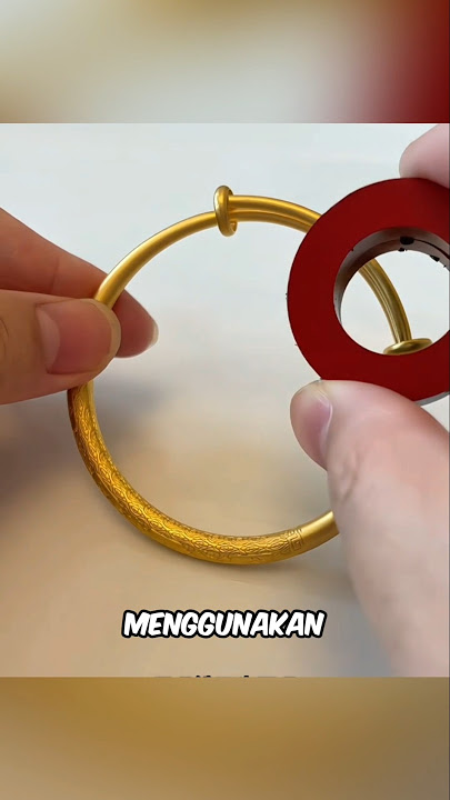 Cara Membedakan Emas Asli dan Palsu❗ 💎🔍 #faktaunik #education