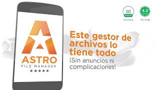 Gestor de archivos ASTRO/ File Manager Astro screenshot 1
