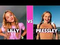 Lilly Ketchman Vs Pressley Hosbach TikTok Dance Battle (March 2021)