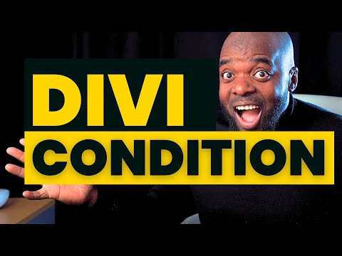 Divi Conditions
