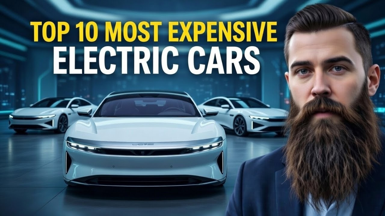 Top 10 Most Expensive Electric Cars in the World | The EV School - YouTube