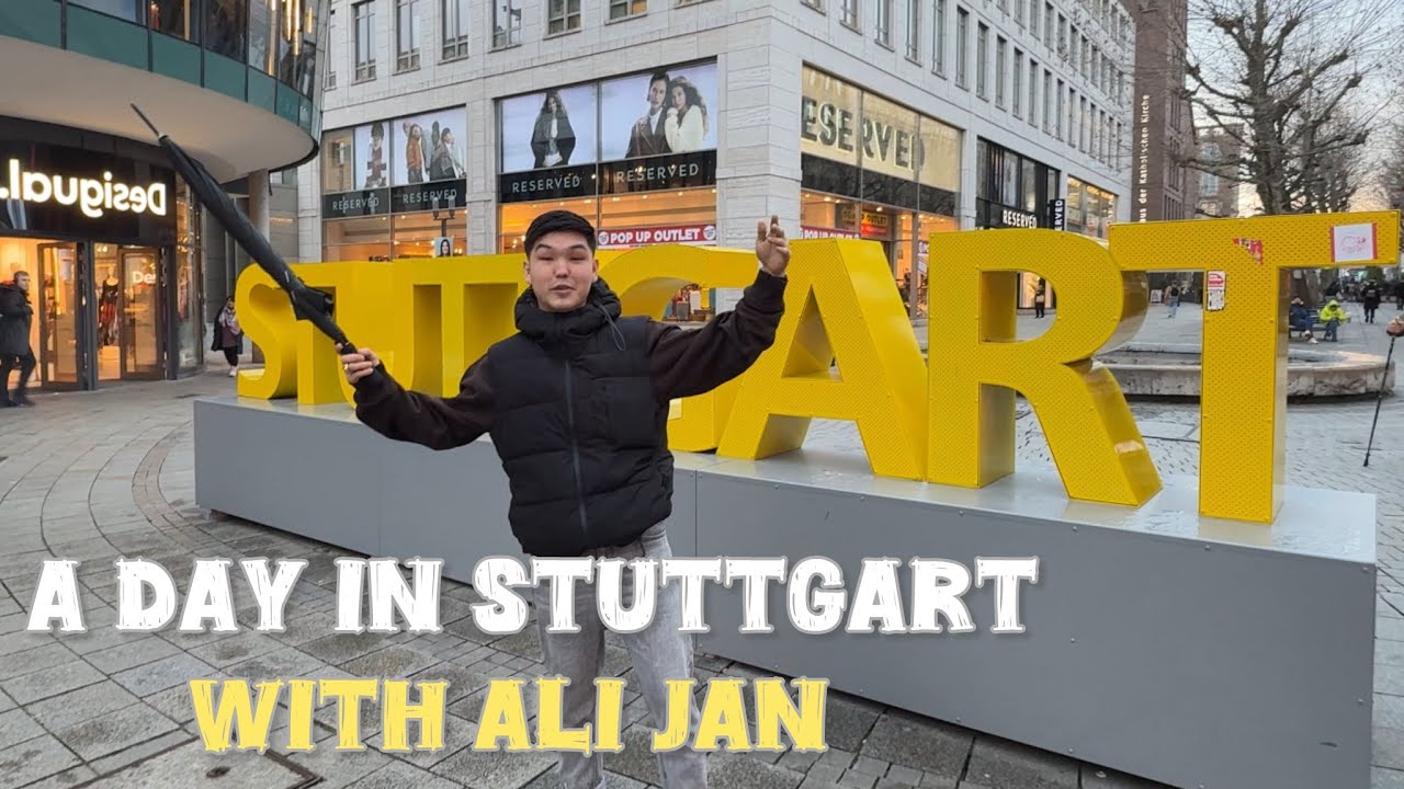 A Day in Stuttgart with Ali Jan 🥰 After a long Time | Hazaragi Vlog || Life with MurAli 😎