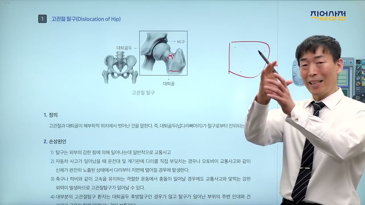 [손해사정사 무료강의] 2차 의학 22강 이론 - 하지부 고관절 탈구