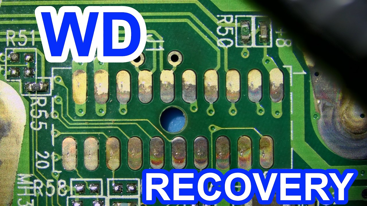 Data Recovery From A COMPLETELY DEAD Western Digital Hard Drive