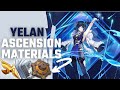 Yelan's Ascension Materials [Character and Talents]