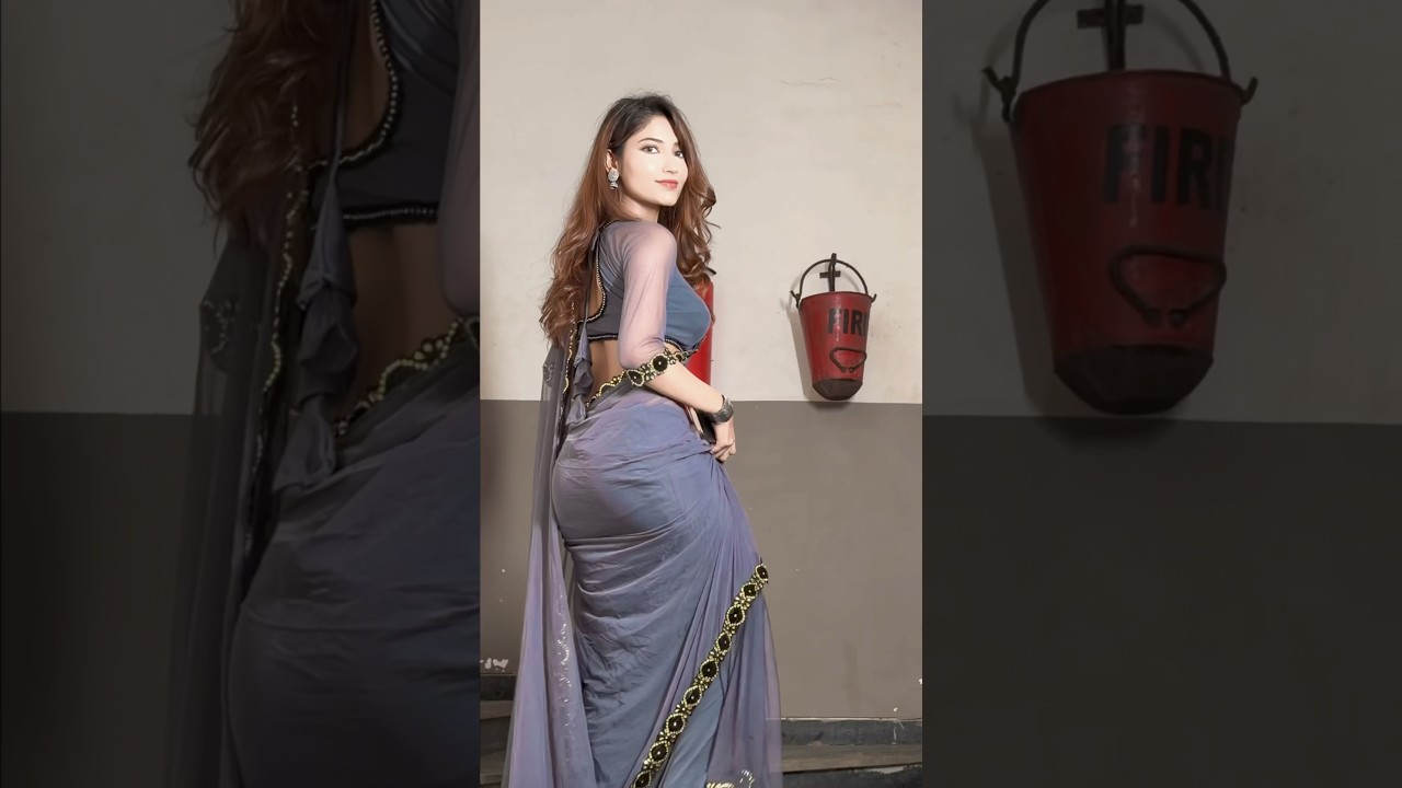 Kahi to mulaqat hogi apni bhi 😍❤️ #foryou #angelrai #youtubeshorts #indiangirl #saree #love