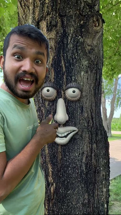 Bitten by a living tree