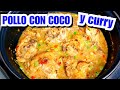 POLLO CON COCO Y CURRY
