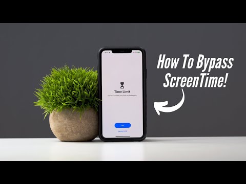 How To Bypass ScreenTime Restrictions On iOS 15, iOS 14 & iOS 13