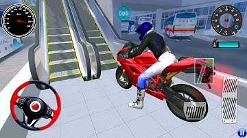 Exploring the Express Bus Terminal on a NewBike - 3D Driving Class 2025 gameplay