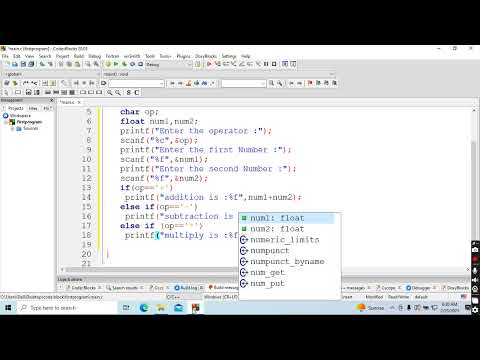 calculator in c using if else ladder statement | simple calculator in c | #program #calculator