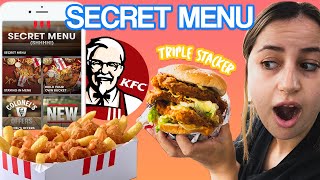 Reviewing KFC Australia Secret Menu Items | Triple Stacker Burger & Kentucky Snack Pack Net Worth