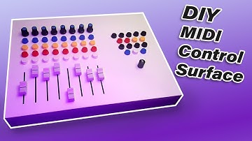 How I stumbled my way through making my own MIDI Control Surface