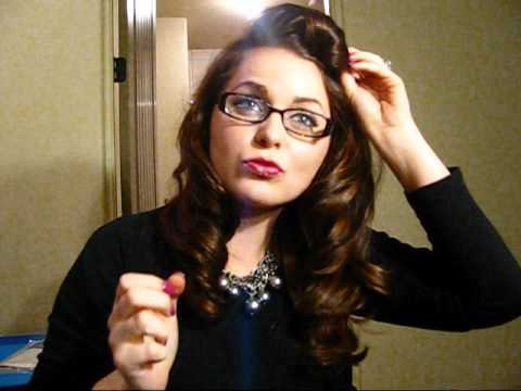 Easy 50 S Pinup Hairstyle Tutorial