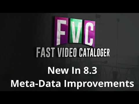 XMP Video Metadata - New in 8.3