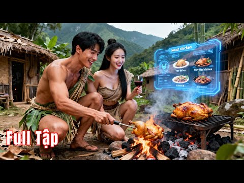 Young man travels to the wilderness, brings a super system with delicious food, and marries a bea...