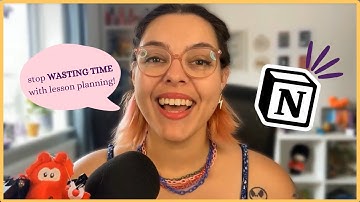 EFL Lesson Planning with NOTION + FREE TEMPLATES | Lesson planning made easy