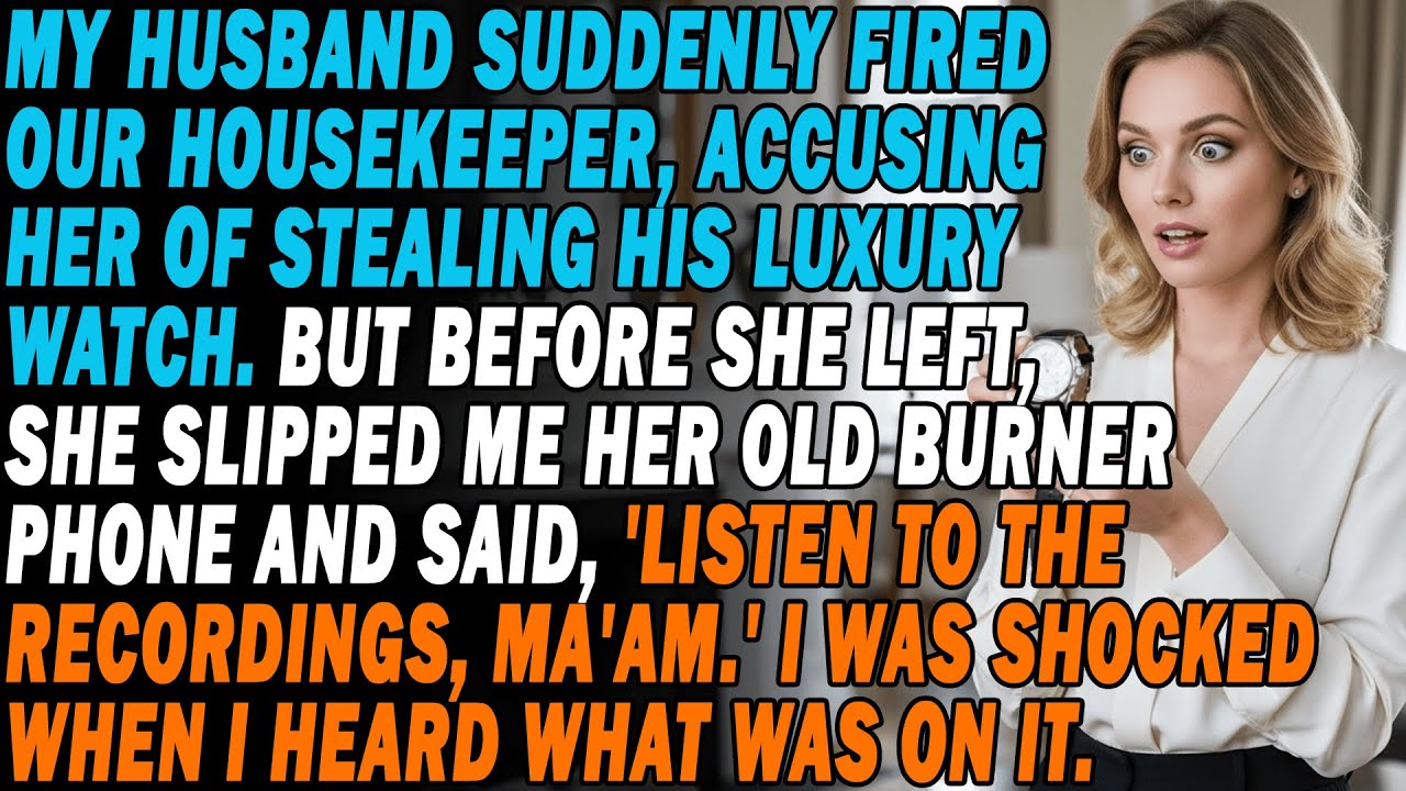 My Husband👨‍⚖️Accused Our Housekeeper Of Theft⌚️Just To Hide His Plan🤫 To Take My Entire Fortune💰.