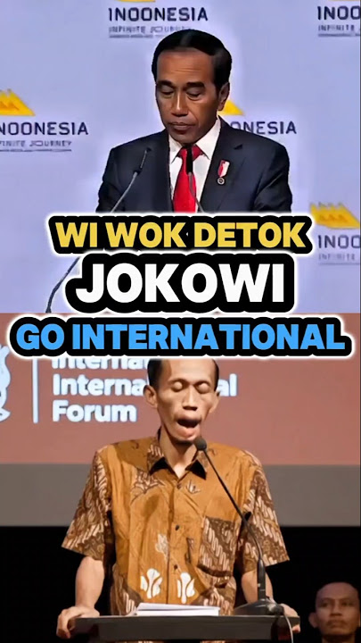 BAHLIL TERTAWA MELIHAT INI. WI WOK DETOK JOKOWI GO INTERNATIONAL#jokowidodo #jokowi #bahlillahadalia