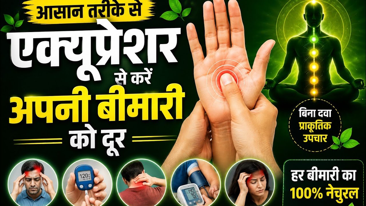 🔴#live #accupressure #relief from pain#video